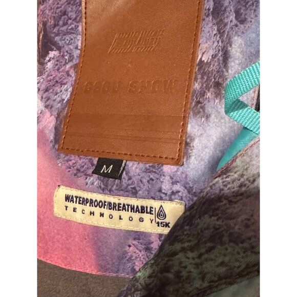 GSOU SNOW‎ Women’s Ski Jacket – Size M – Waterproof 15K – Stunning Nature Scene - Picture 3 of 16